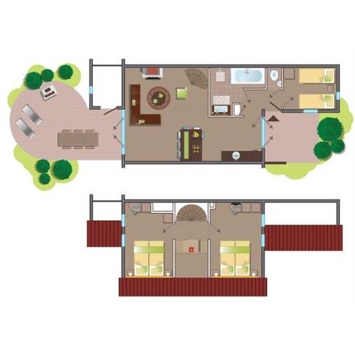 VIP cottage PZ986 at Port Zélande